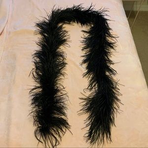 Ostrich feather boa
